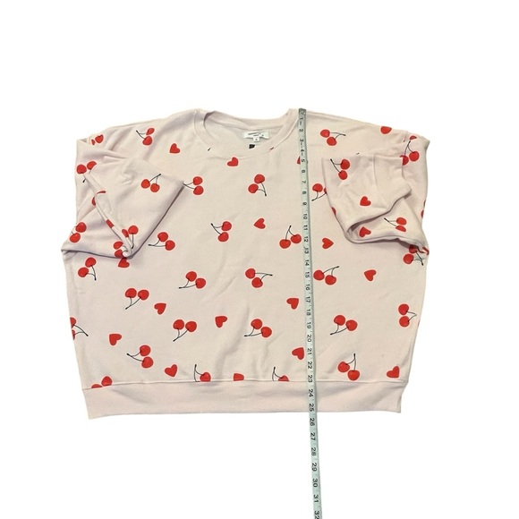 NEW Grayson Threads Pink & Red Cherry Sweatshirt Size: XL - Picture 3 of 6